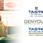 A blog header image about Taste of the NFL and Taste of the NFL Draft