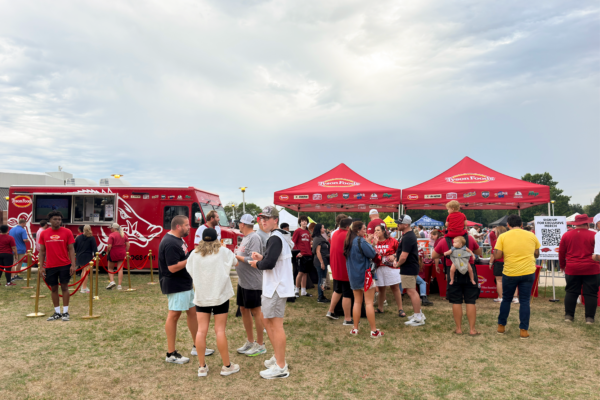 Tyson Foods Fan Zone Tailgate at a University of Arkansas football game weekend